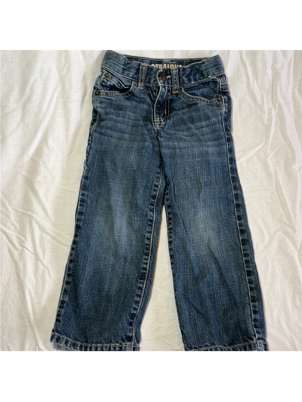 3T Children's Dark Blue Denim Jeans - Classic Straight Fit